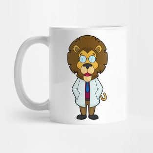 Lion Doctor Doctor's coat Mug